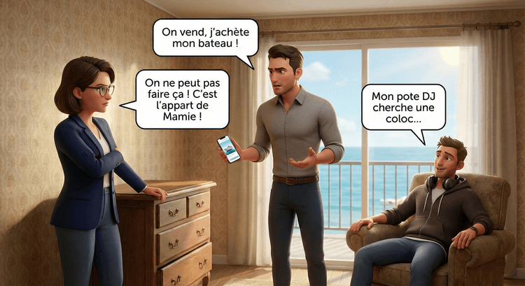 S01E02 - Quand un appartement devient une zone de conflits : l’indivision entre petits-enfants